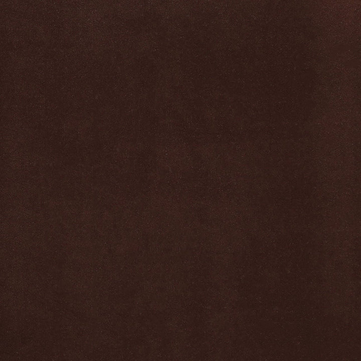 Aria Velvet and Boucle Bed, Queen · Chocolate Velvet, detail 1 view