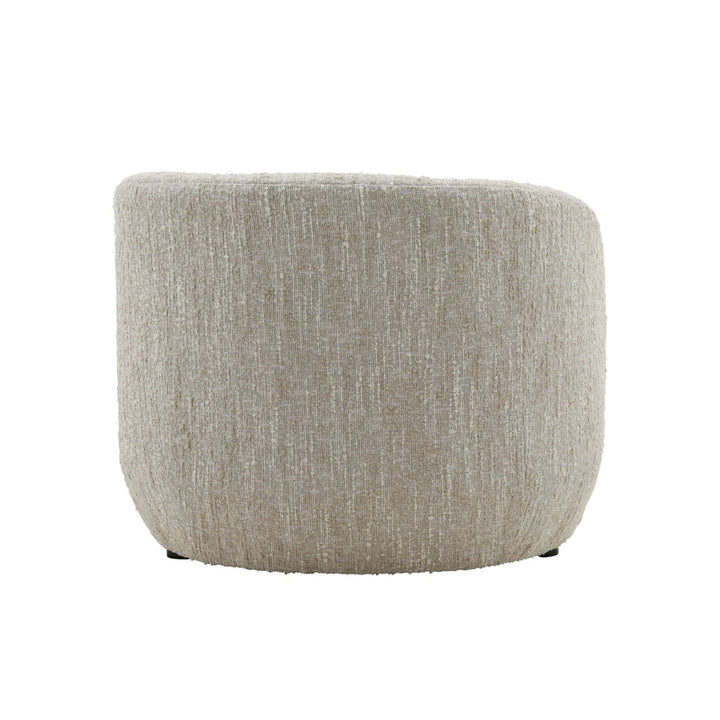 Romren Upholstered Chaise, Napa Beige Boucle, profile view