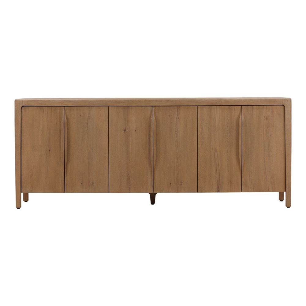 Braeden Oak Veneer Sideboard, front view