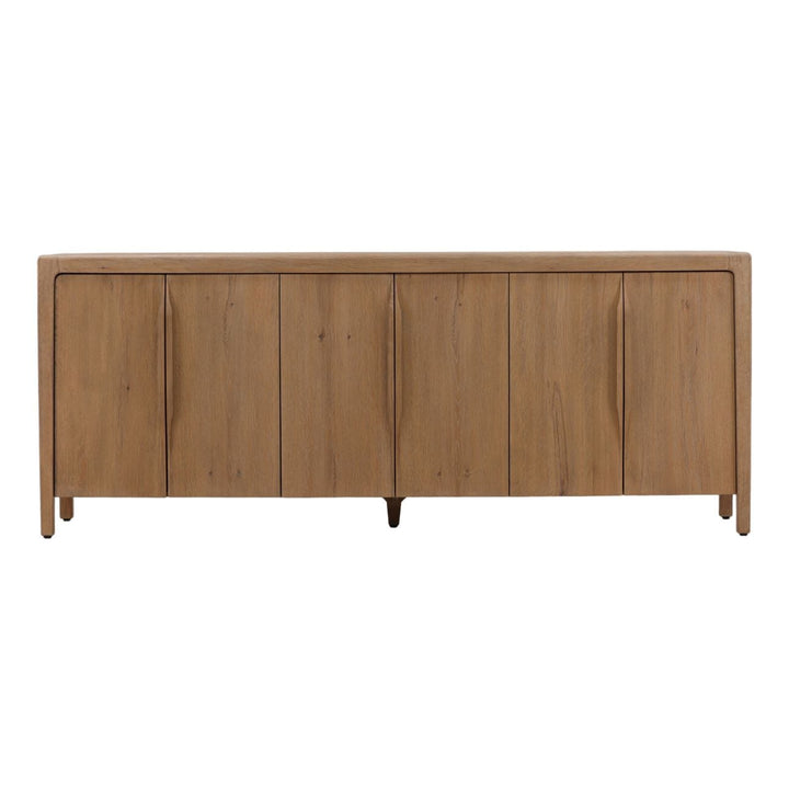 Braeden Oak Veneer Sideboard, front view