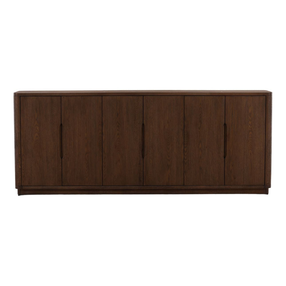 Geneva Oak Veneer Sideboard, front view