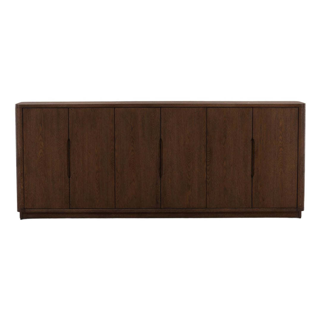 Geneva Oak Veneer Sideboard, front view
