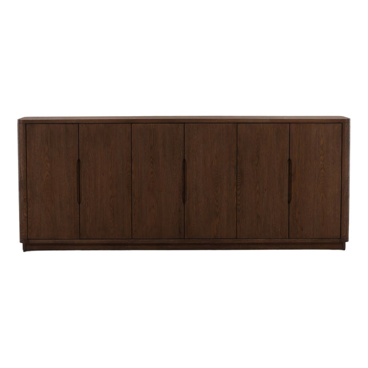 Geneva Oak Veneer Sideboard, front view