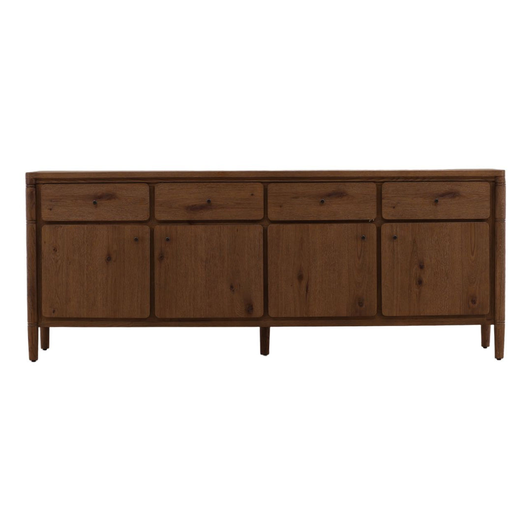 Tarin Oak Wood Sideboard, front view