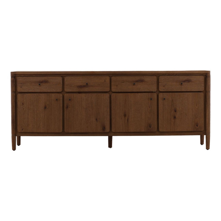 Tarin Oak Wood Sideboard, front view