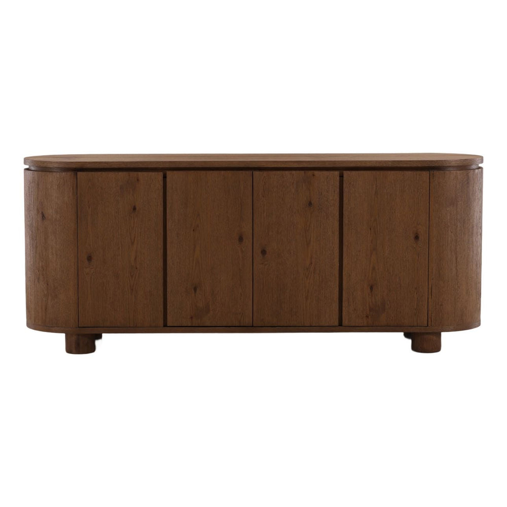 Weston Oak Wood Sideboard, front view