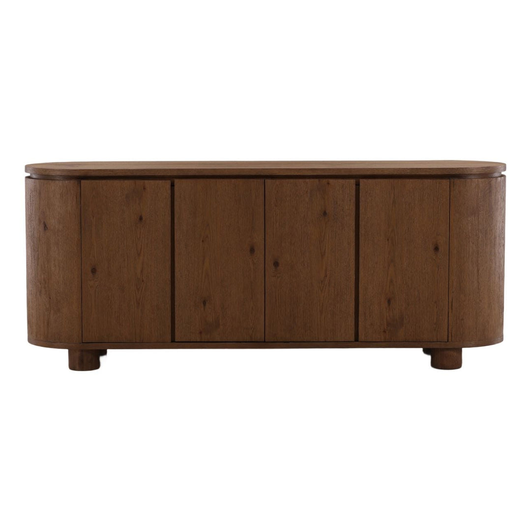 Weston Oak Wood Sideboard, front view