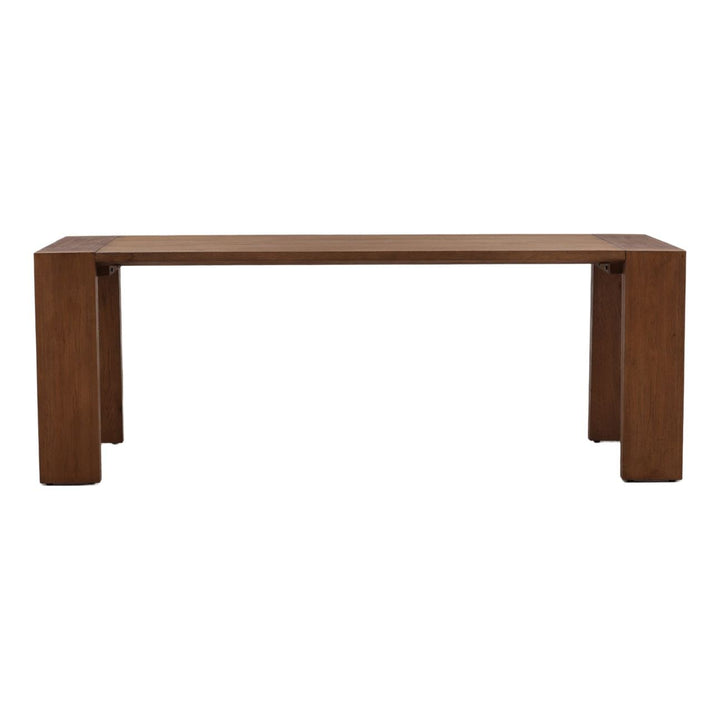 Henley Oak Dining Table, front view