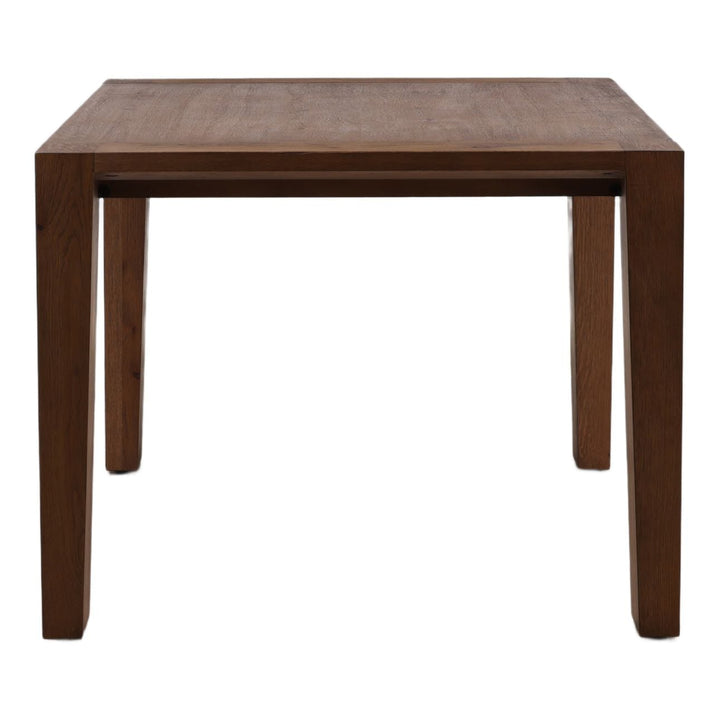 Henley Oak Dining Table, profile view