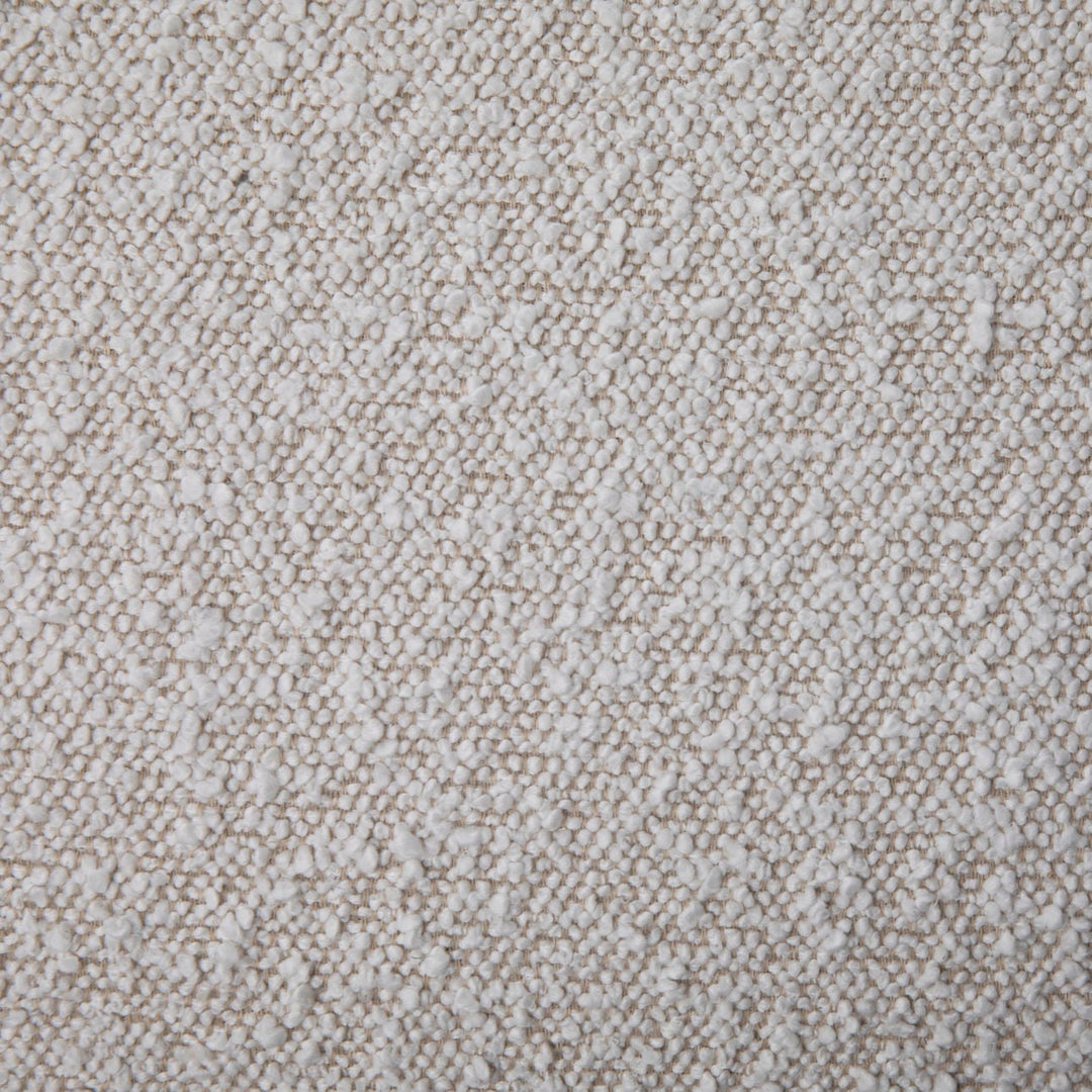 Cora Upholstered Bench, Off White, detail 2 view