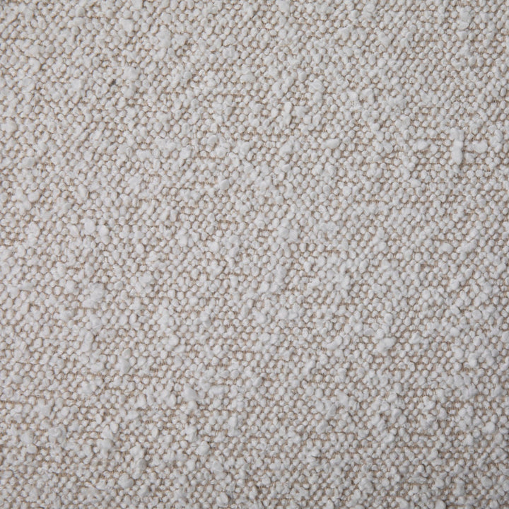 Cora Upholstered Bench, Off White, detail 2 view