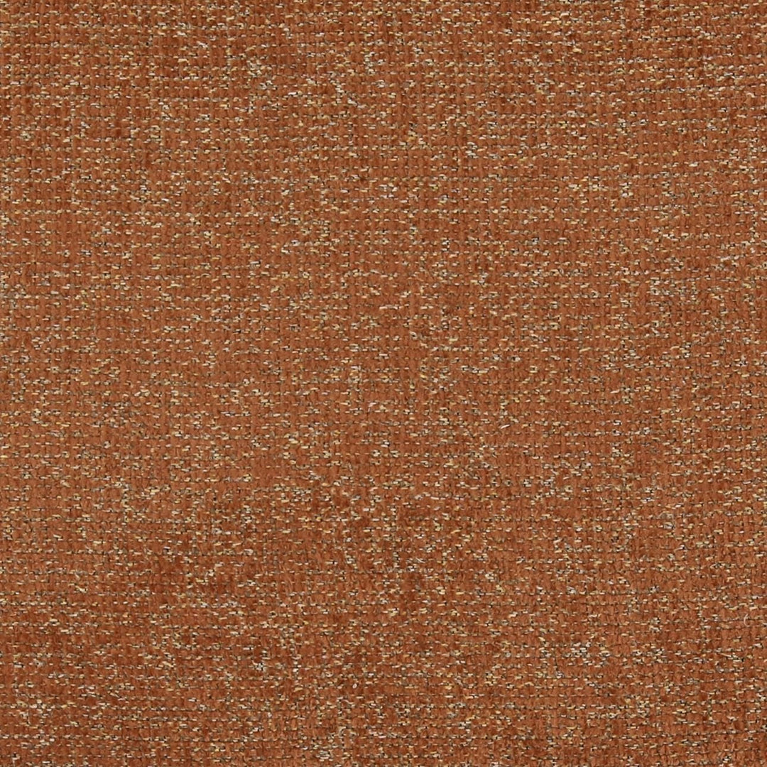Cora Upholstered Bench, Rust, detail 1 view