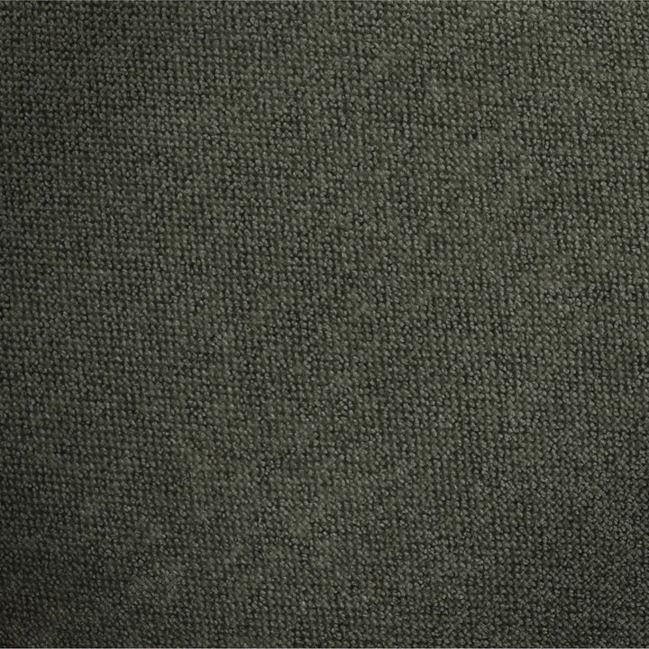 Nadine Chenille and Ash Dining Chair, Olive and Natural, detail 1 view
