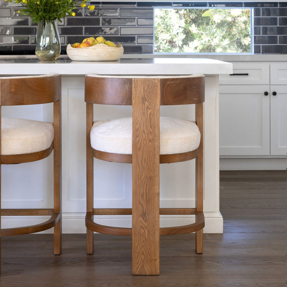 Nadelle Cream Ash Counter Stool, lifestyle view