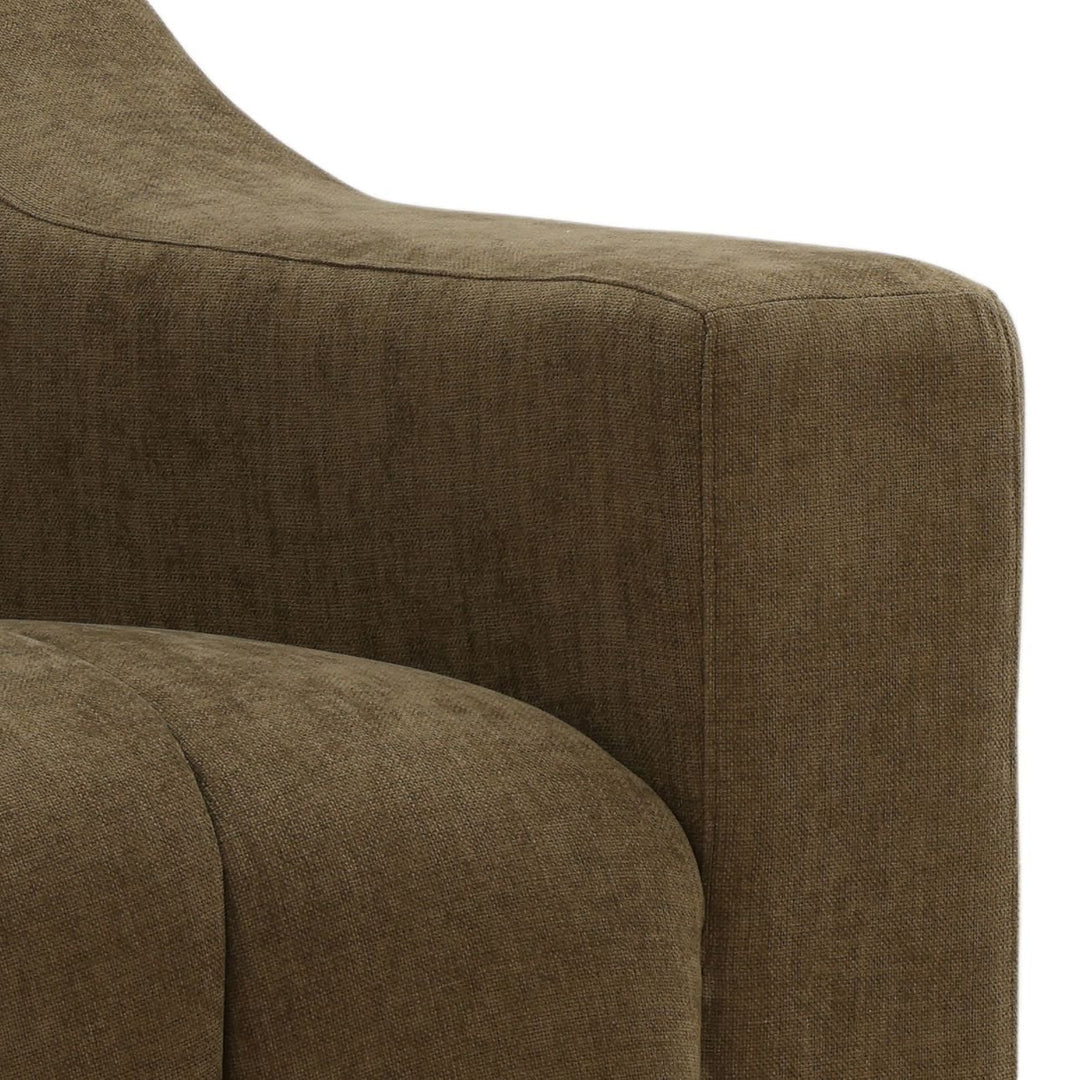 Mitren Upholstered Sofa, Green, detail 2 view