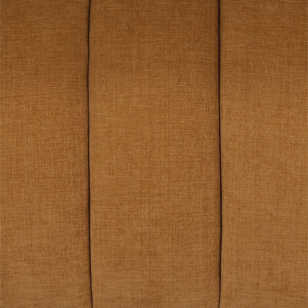 Mitren Upholstered Sofa, Ochre, detail 1 view