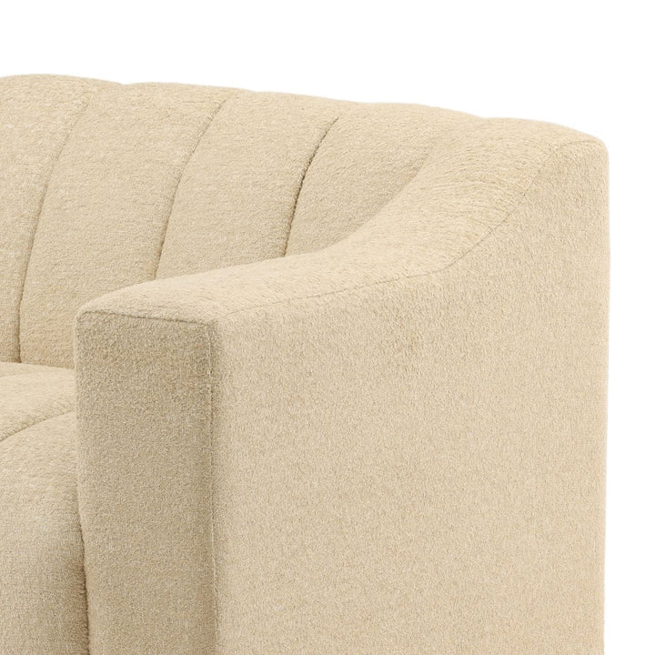 Mitren Upholstered Sofa, Sand, detail 3 view