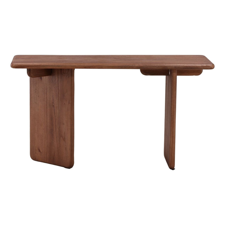 Easton Mindi Wood Desk, back view
