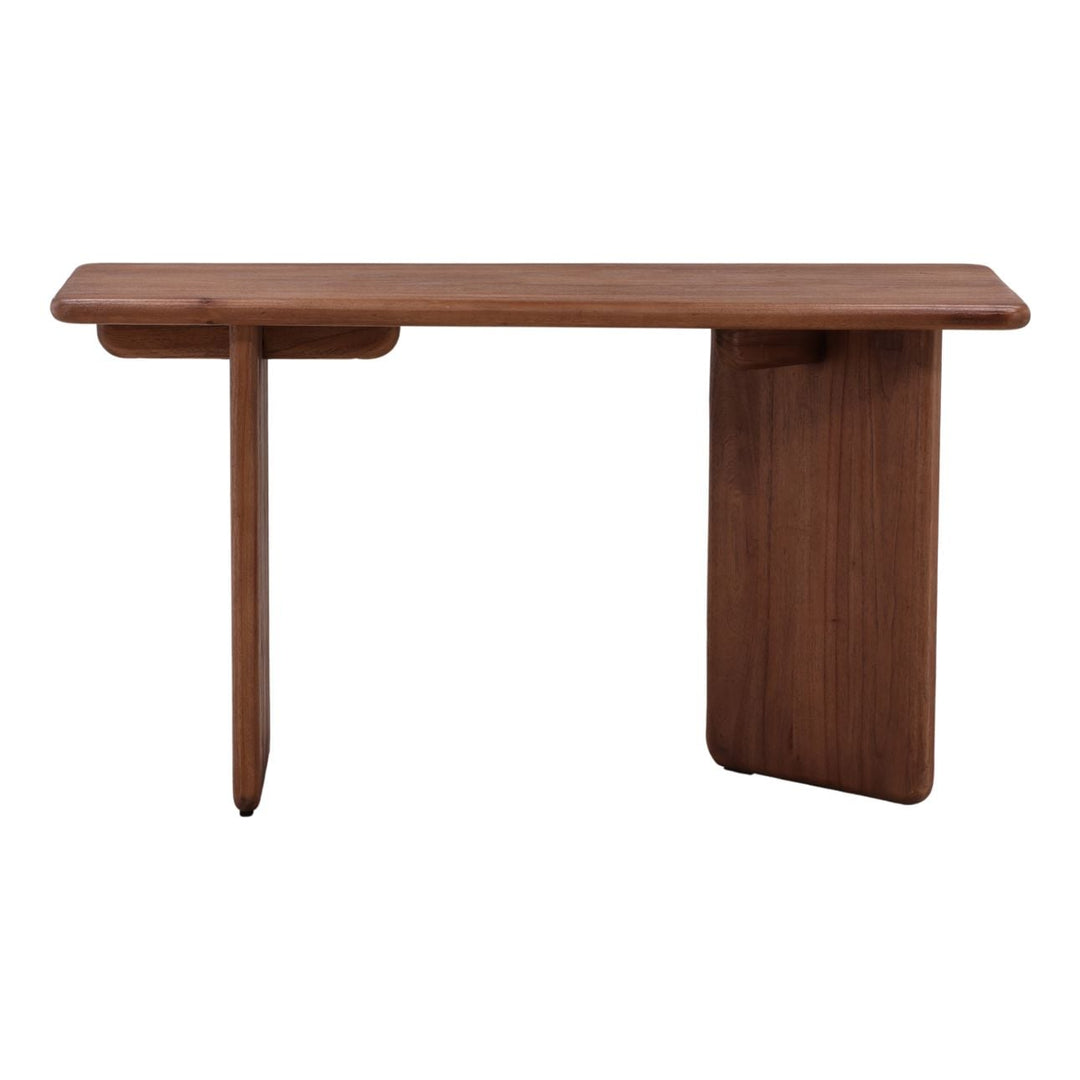Easton Mindi Wood Desk, front view