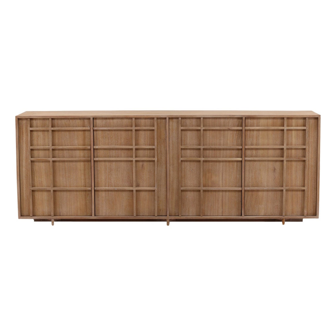 Tessa Mindi Wood Sideboard, front view