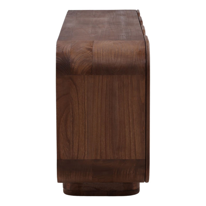 Dawson Mindi Wood Sideboard, back view