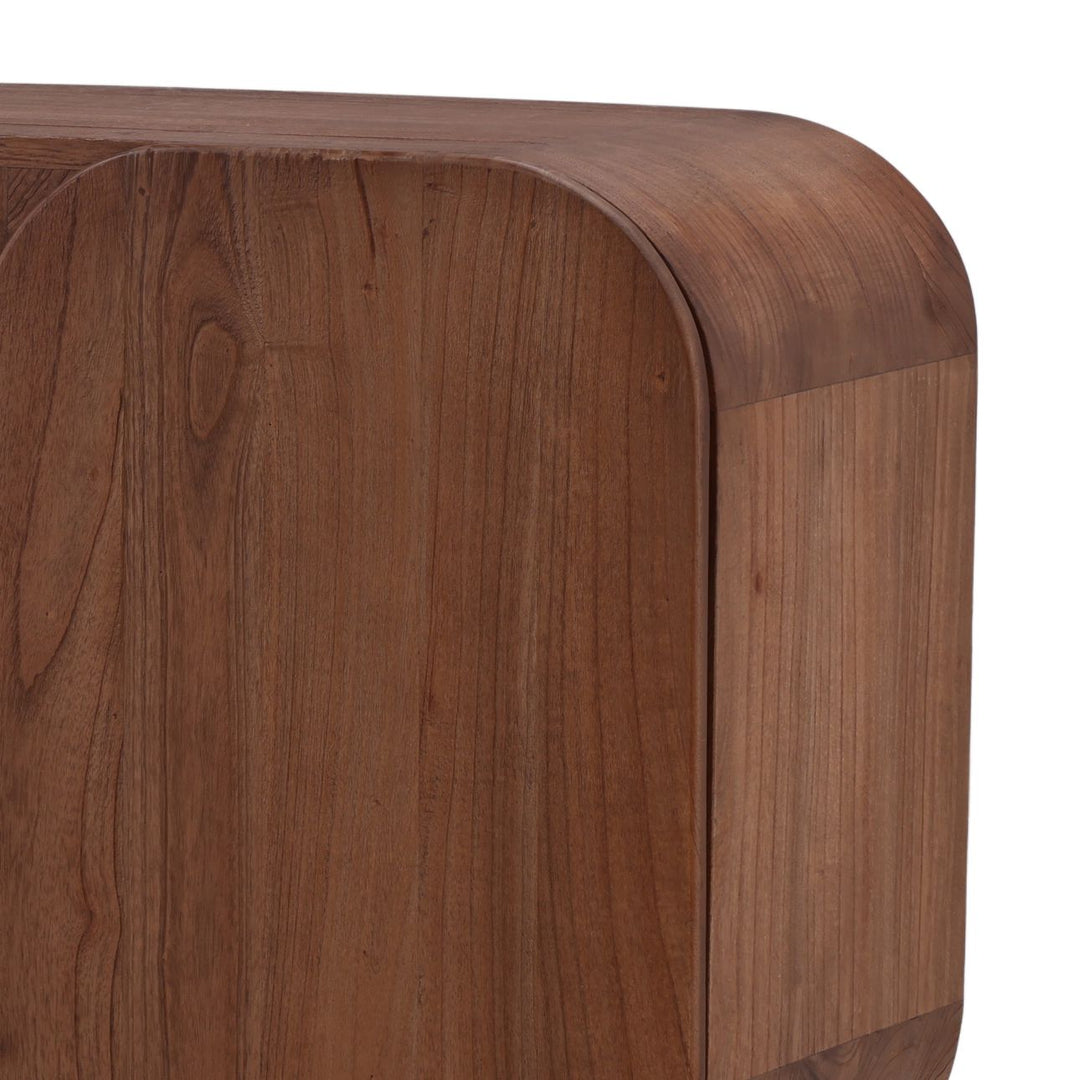 Dawson Mindi Wood Sideboard, detail 1 view