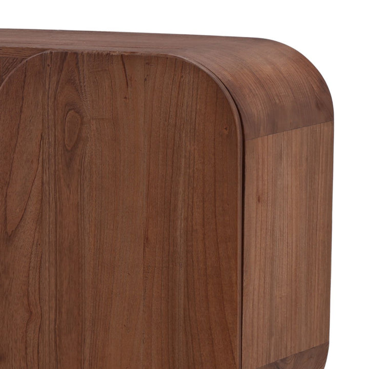 Dawson Mindi Wood Sideboard, detail 1 view