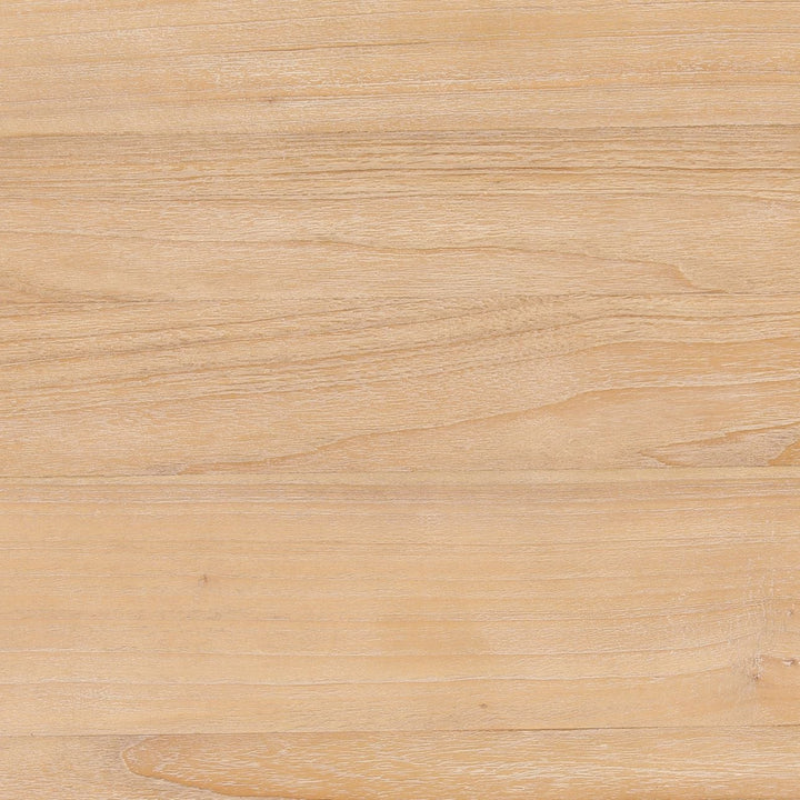 Gaia Mindi Wood Coffee Table, Light Natural, detail 1 view