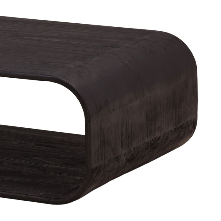 Jasper Mindi Wood Coffee Table, detail 2 view