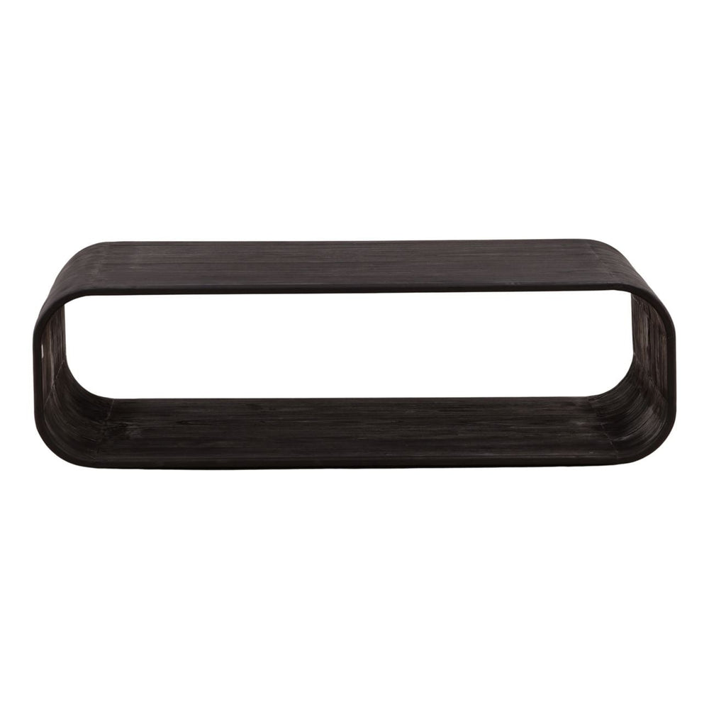 Jasper Mindi Wood Coffee Table, front view