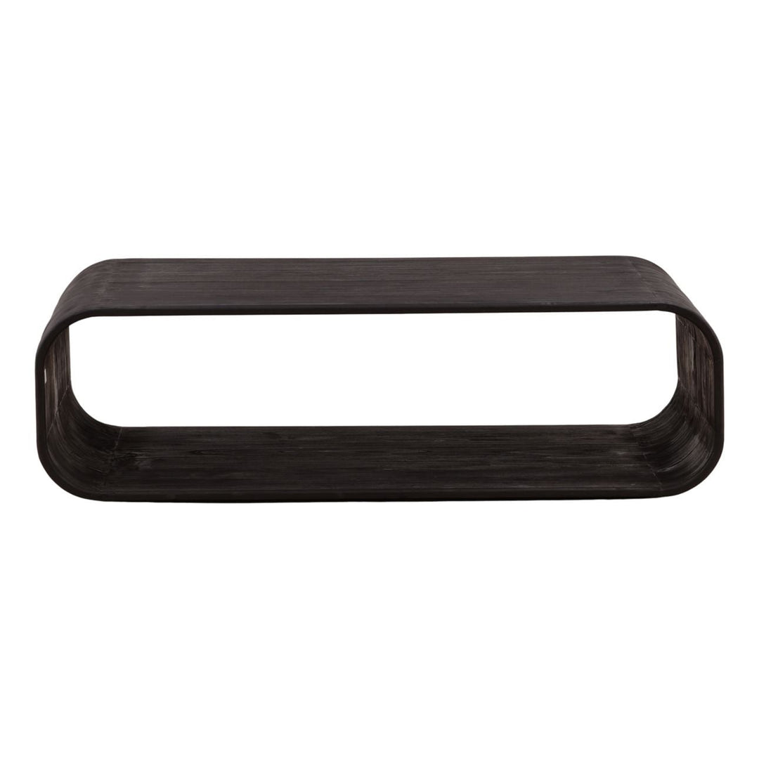 Jasper Mindi Wood Coffee Table, front view