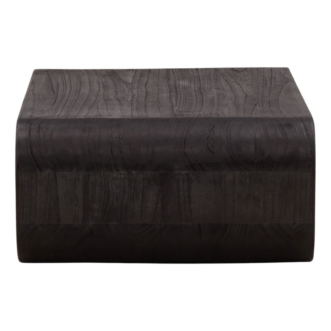 Jasper Mindi Wood Coffee Table, profile view