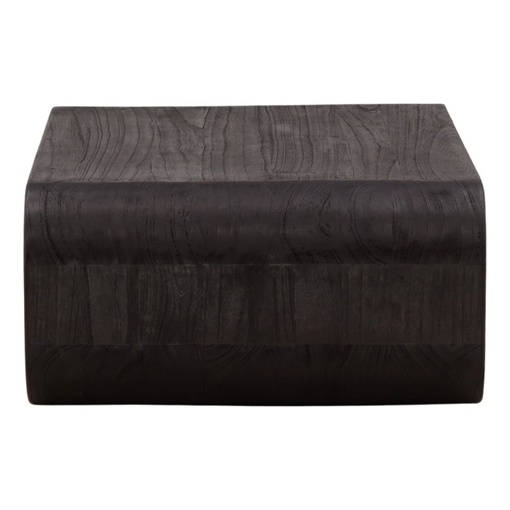 Jasper Mindi Wood Coffee Table, profile view