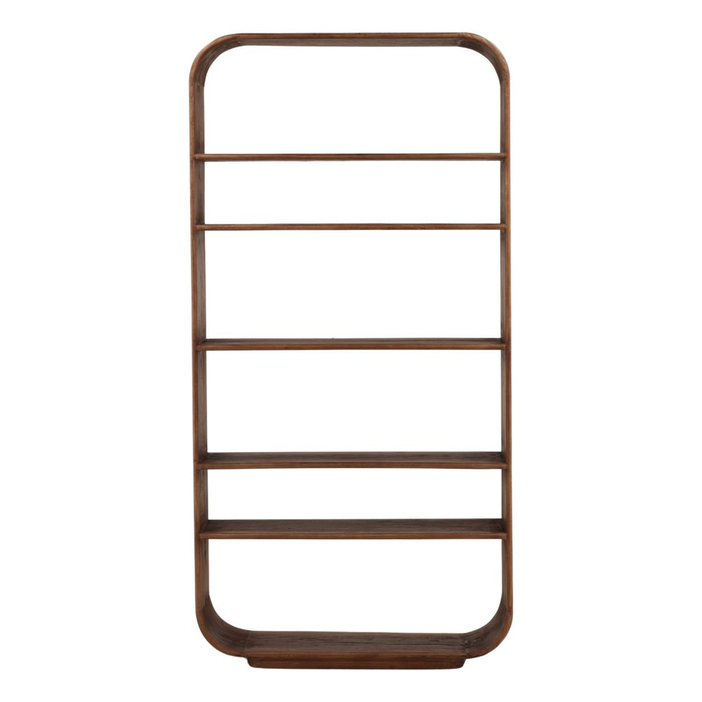 Waverly Mindi Wood Bookcase, front view