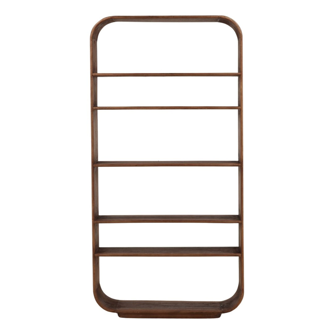 Waverly Mindi Wood Bookcase, front view