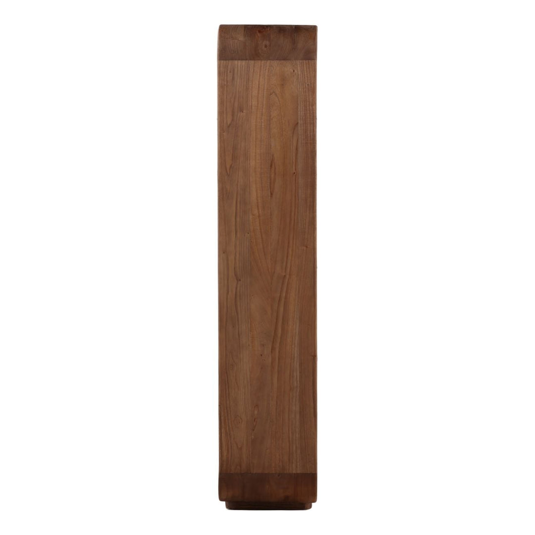 Waverly Mindi Wood Bookcase, profile view