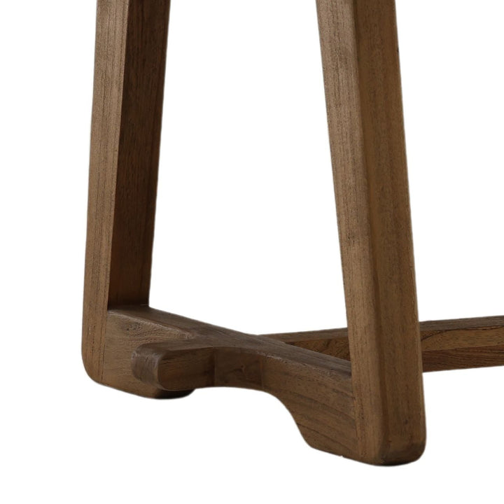 Kara Mindi Wood Dining Table, detail 2 view