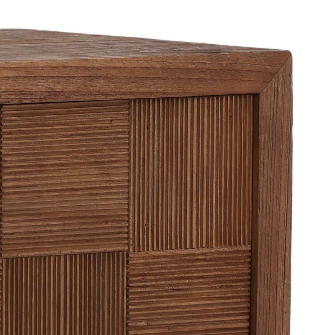 Nolan Mindi Wood Sideboard, detail 3 view