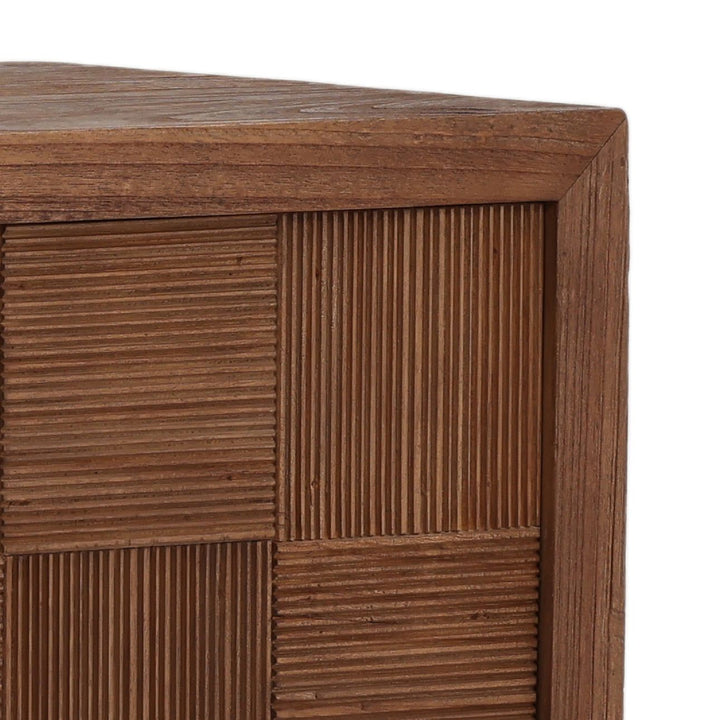 Nolan Mindi Wood Sideboard, detail 3 view