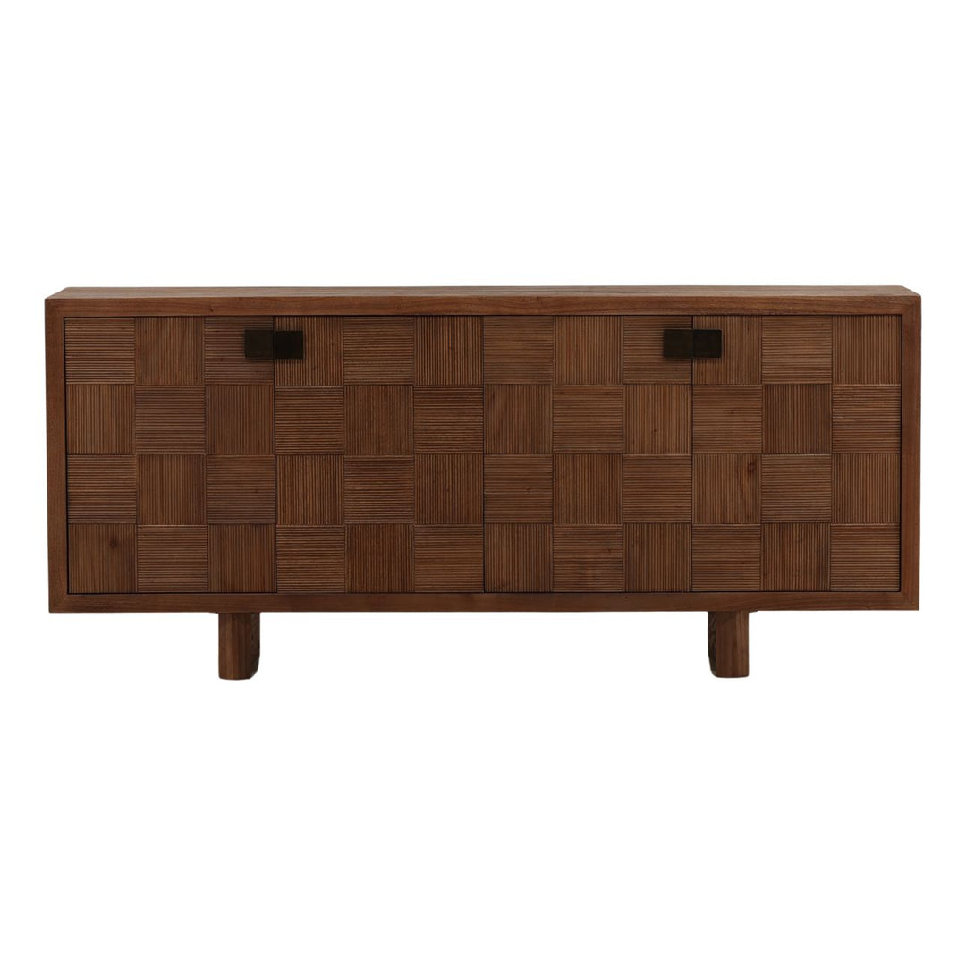 Nolan Mindi Wood Sideboard, front view