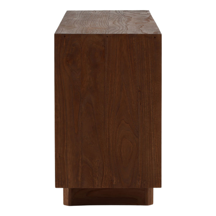 Nolan Mindi Wood Sideboard, profile view
