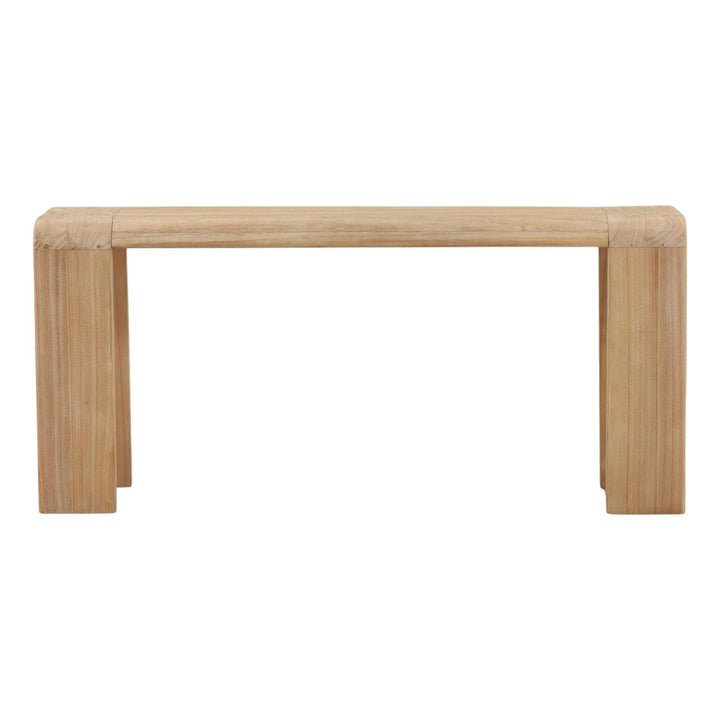 Crosley Mindi Wood Console Table, front view