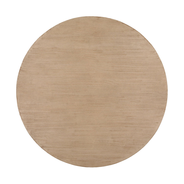 Bela Reclaimed Pine Coffee Table, Light Warm Wash, overhead view