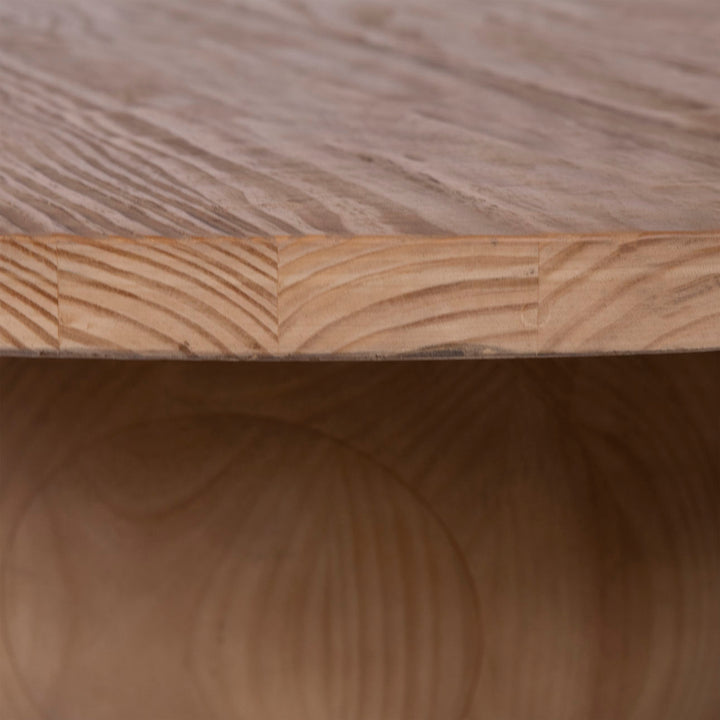 Bela Reclaimed Pine Coffee Table, Natural, detail 1 view