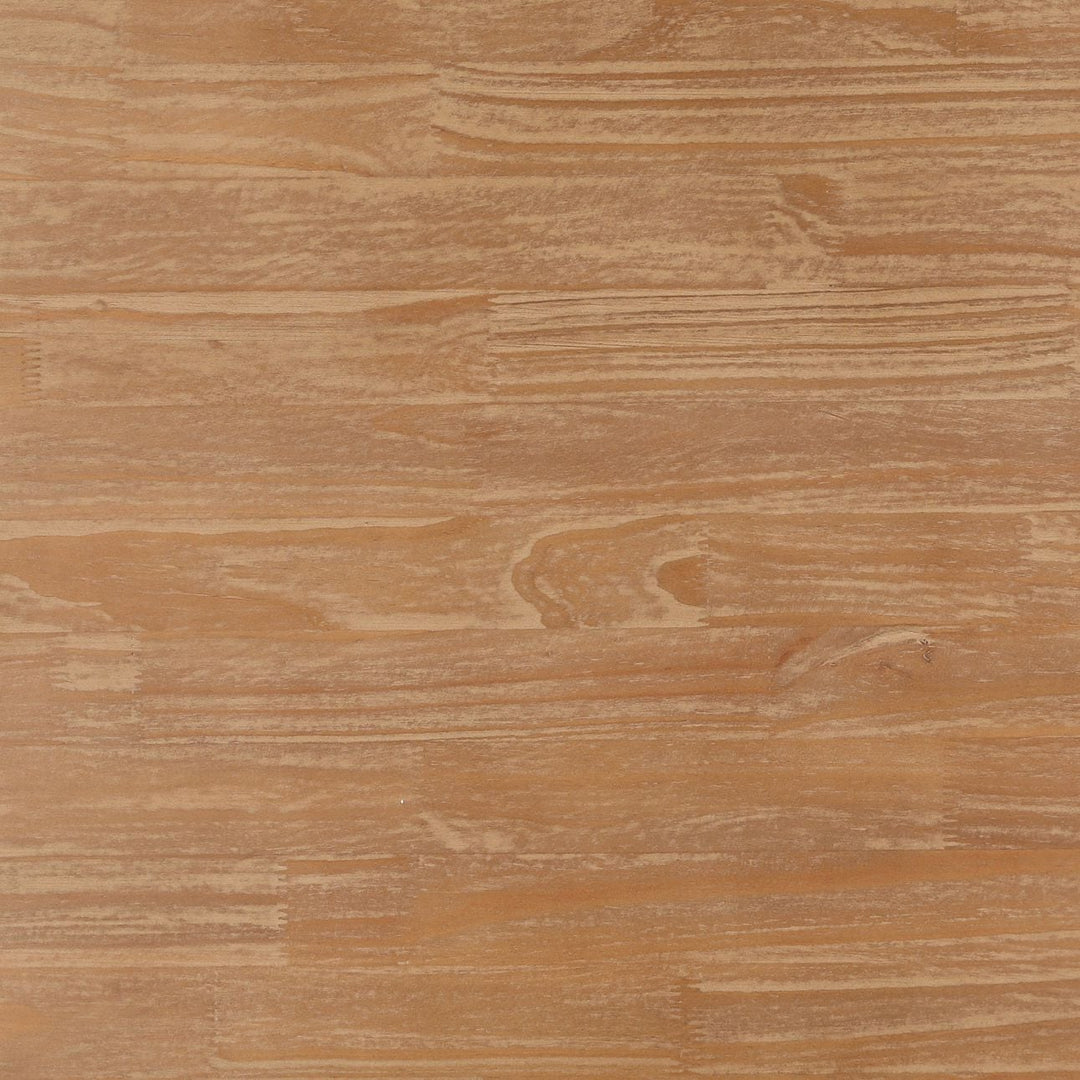 Zara Reclaimed Pine Dining Table, Brown, detail 1 view