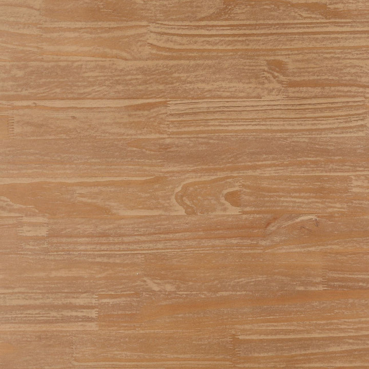 Zara Reclaimed Pine Dining Table, Brown, detail 1 view