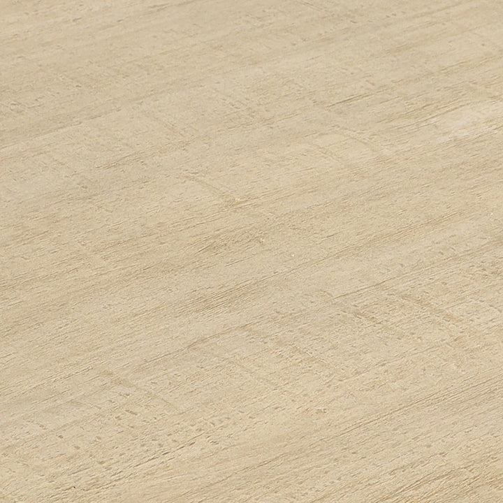 Caspian Reclaimed Pine Round Dining Table, Light Warm Wash, detail 1 view