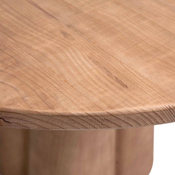Sylvan Solid Reclaimed Pine Dining Table, detail 2 view