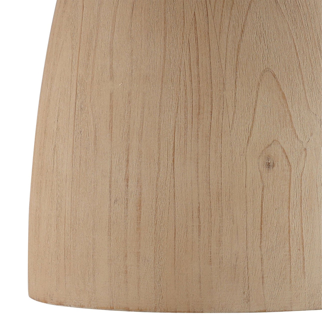 Caspian Reclaimed Pine Dining Table, detail 2 view