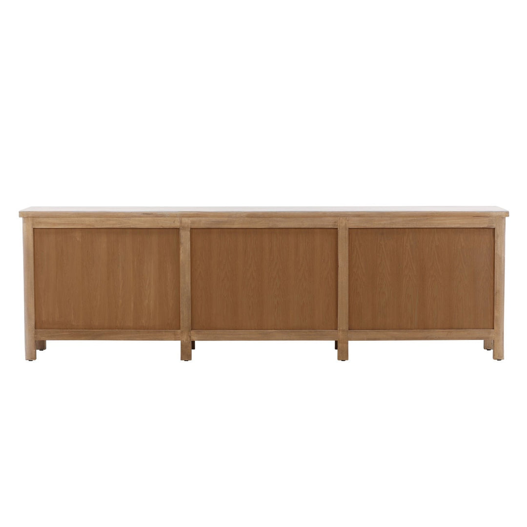 Ashlyn Reclaimed Pine Sideboard, back view